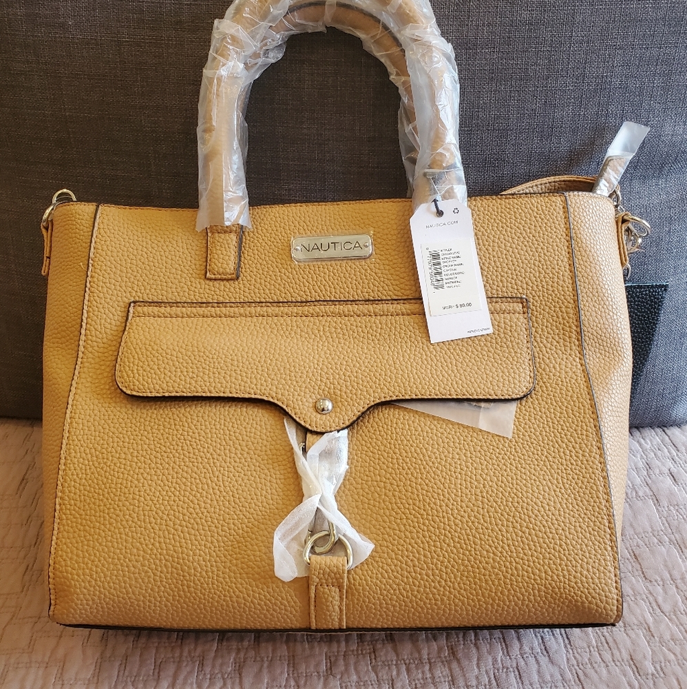 Nautica Faux Leather Shopper